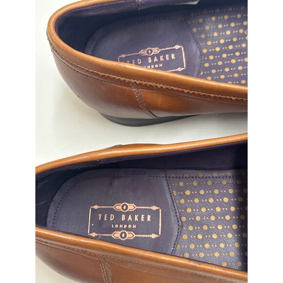 Ted Baker Simbaa Tassel Loafers Men\'s US 9 Brown Leather Slip On Dress Shoes main image 11